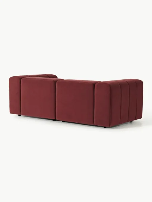 Modulares Samt-Sofa Lena (3-Sitzer)
