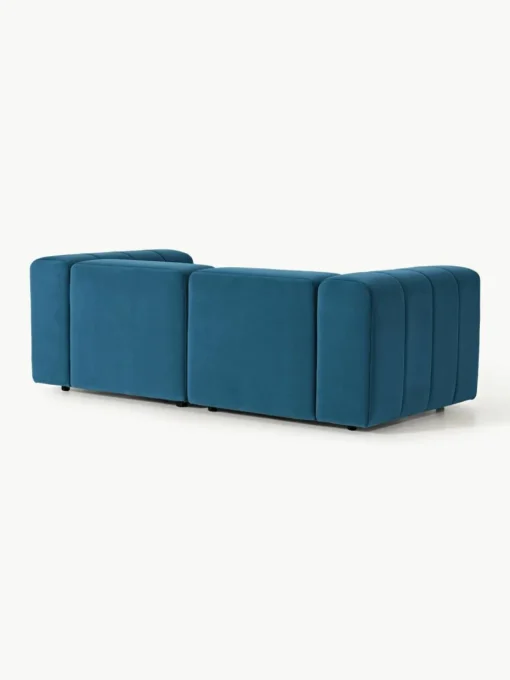 Modulares Samt-Sofa Lena (3-Sitzer)