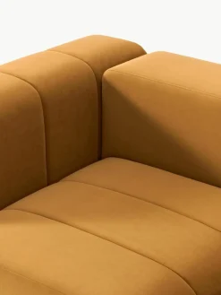 Modulares Samt-Sofa Lena (3-Sitzer)