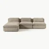 Modulares Sofa Felix mit Hocker