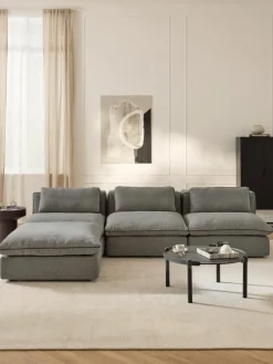 Modulares Sofa Felix mit Hocker