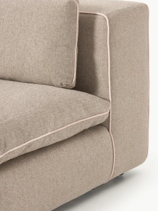 Modulares Sofa Felix mit Hocker