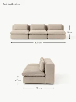 Modulares Sofa Felix (3-Sitzer)