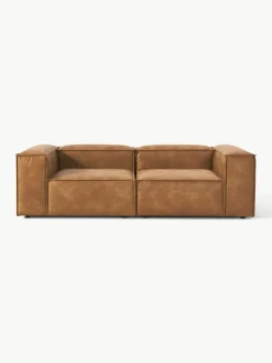 Modulares Sofa Lennon (3-Sitzer) aus recyceltem Leder