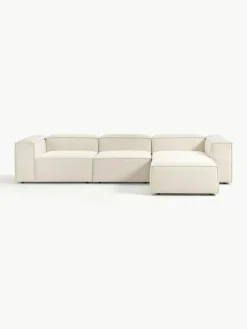 Modulares Sofa Lennon (4-Sitzer) mit Hocker (links/rechts)