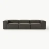 Modulares Sofa Lennon (4-Sitzer) aus recyceltem Leder