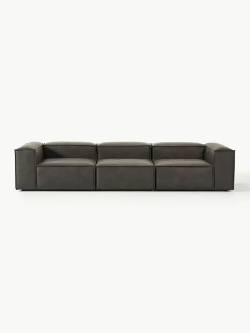 Modulares Sofa Lennon (4-Sitzer) aus recyceltem Leder