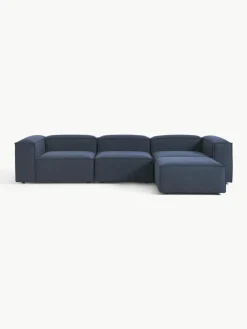 Modulares Sofa Lennon (4-Sitzer) mit Hocker (links/rechts)