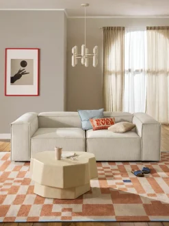 Modulares Sofa Lennon (3-Sitzer) aus Cord