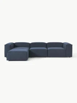 Modulares Sofa Lennon (4-Sitzer) mit Hocker (links/rechts)