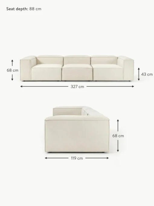 Modulares Sofa Lennon (4-Sitzer)