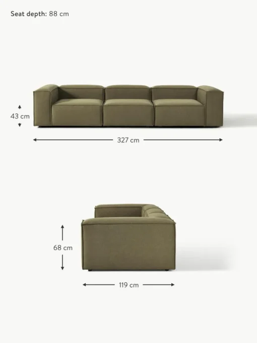 Modulares Sofa Lennon (4-Sitzer)