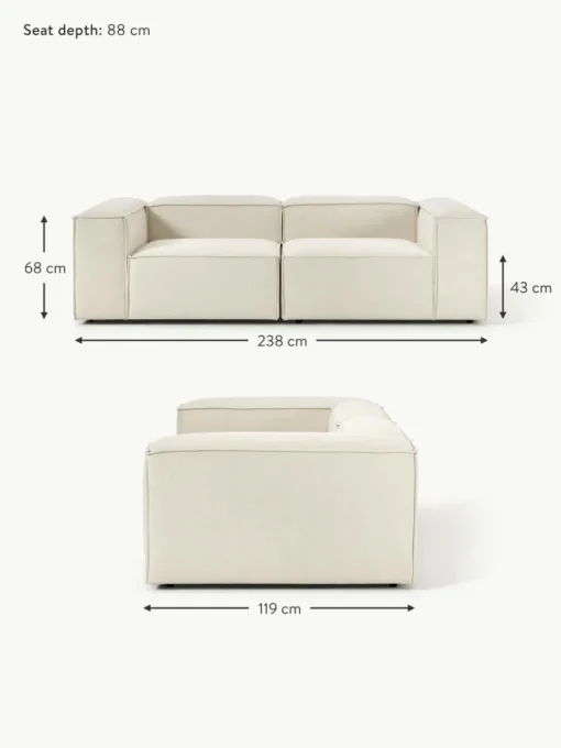 Modulares Sofa Lennon (3-Sitzer)