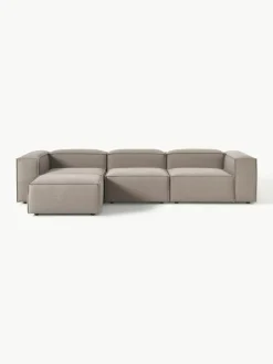 Modulares Sofa Lennon (4-Sitzer) mit Hocker (links/rechts)