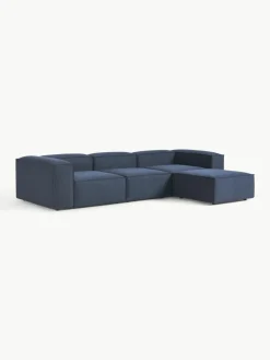 Modulares Sofa Lennon (4-Sitzer) mit Hocker (links/rechts)
