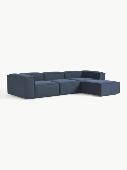 Modulares Sofa Lennon (4-Sitzer) mit Hocker (links/rechts)