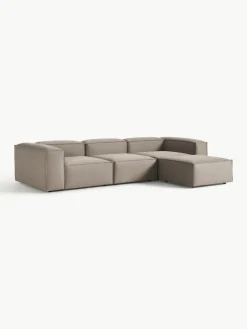 Modulares Sofa Lennon (4-Sitzer) mit Hocker (links/rechts)