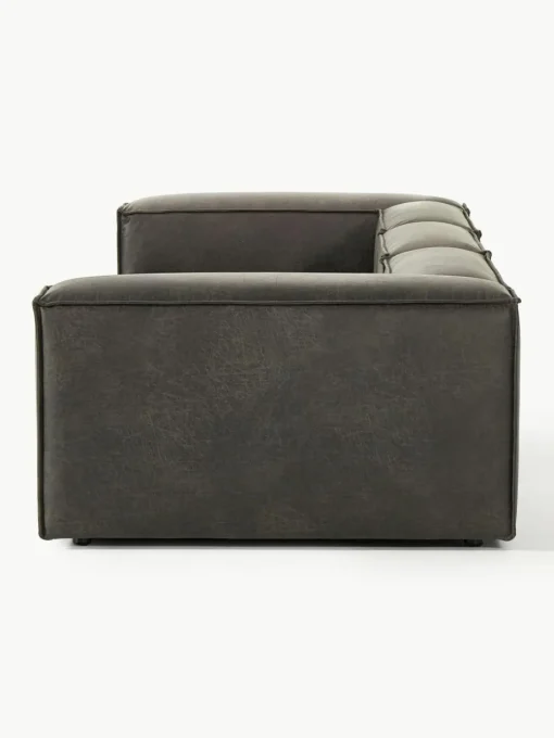 Modulares Sofa Lennon (4-Sitzer) aus recyceltem Leder