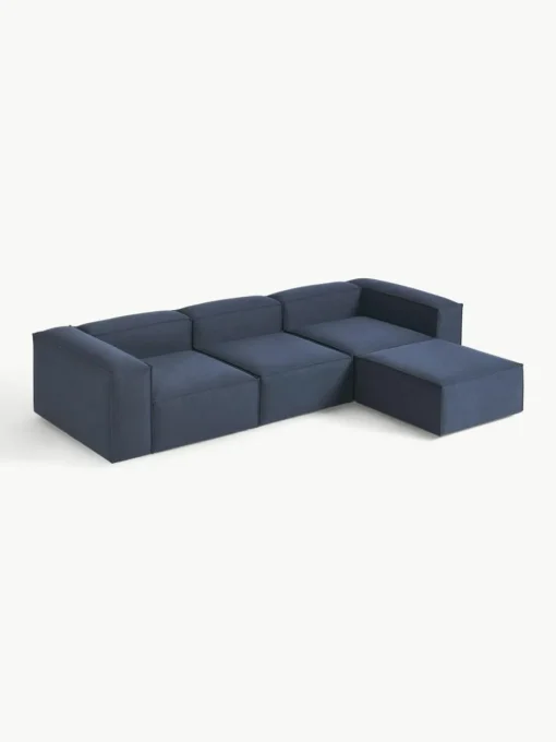 Modulares Sofa Lennon (4-Sitzer) mit Hocker (links/rechts)