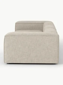 Modulares Sofa Lennon (4-Sitzer) aus Leinen-Mix