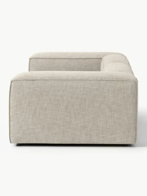Modulares Sofa Lennon (3-Sitzer) aus Leinen-Mix