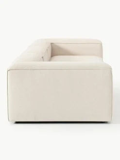 Modulares Sofa Lennon (4-Sitzer) aus Leinen-Mix