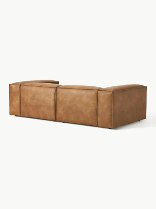 Modulares Sofa Lennon (3-Sitzer) aus recyceltem Leder