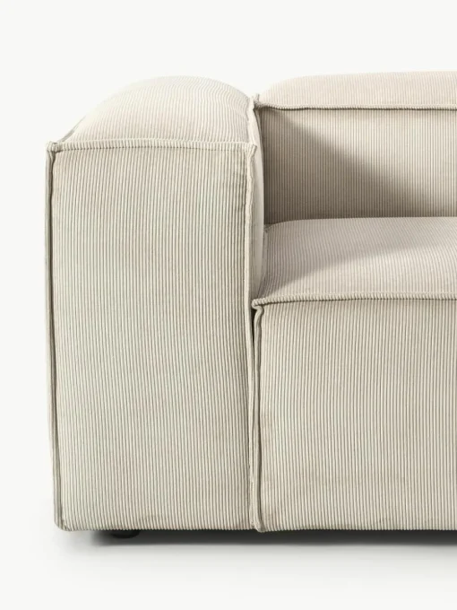 Modulares Sofa Lennon (3-Sitzer) aus Cord