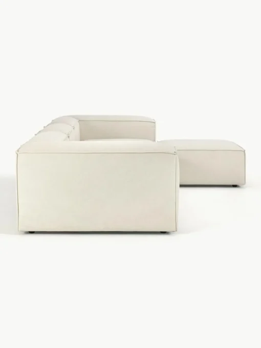 Modulares Sofa Lennon (4-Sitzer) mit Hocker (links/rechts)