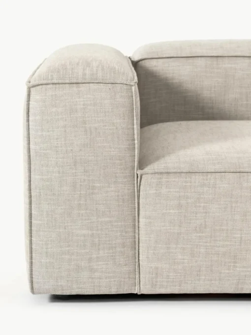 Modulares Sofa Lennon (4-Sitzer) aus Leinen-Mix