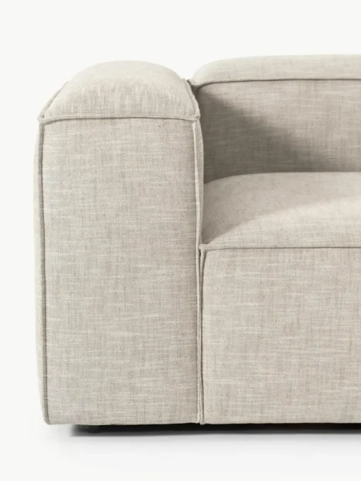 Modulares Sofa Lennon (3-Sitzer) aus Leinen-Mix