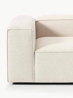 Modulares Sofa Lennon (4-Sitzer) aus Leinen-Mix