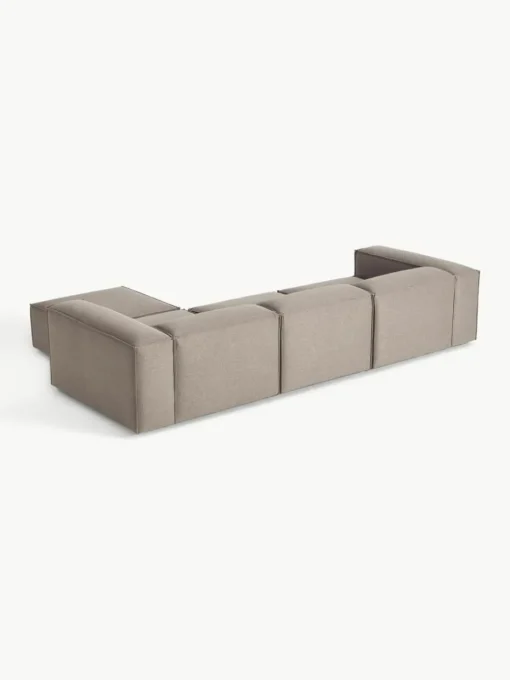 Modulares Sofa Lennon (4-Sitzer) mit Hocker (links/rechts)