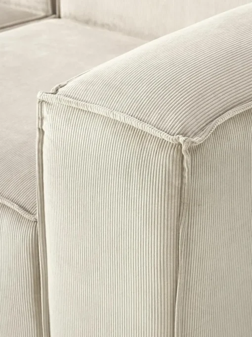 Modulares Sofa Lennon (3-Sitzer) aus Cord