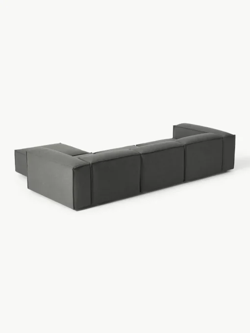 Modulares Sofa Lennon (4-Sitzer) mit Hocker (links/rechts)