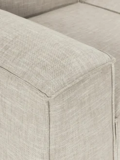 Modulares Sofa Lennon (4-Sitzer) aus Leinen-Mix