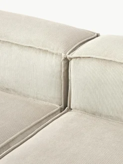 Modulares Sofa Lennon (3-Sitzer) aus Cord