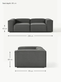 Modulares Sofa Lennon (3-Sitzer)