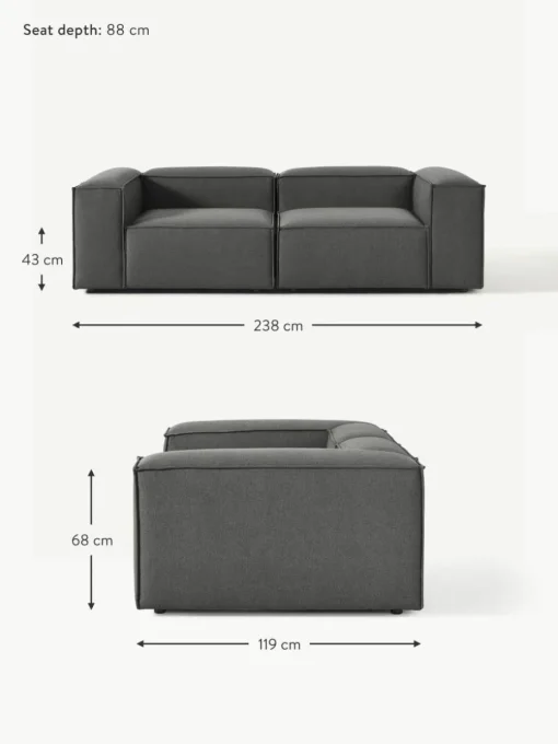 Modulares Sofa Lennon (3-Sitzer)