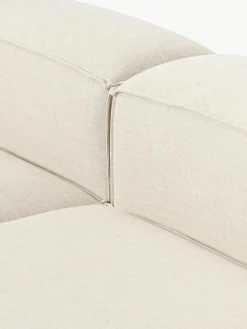 Modulares Sofa Lennon (4-Sitzer) aus Leinen-Mix