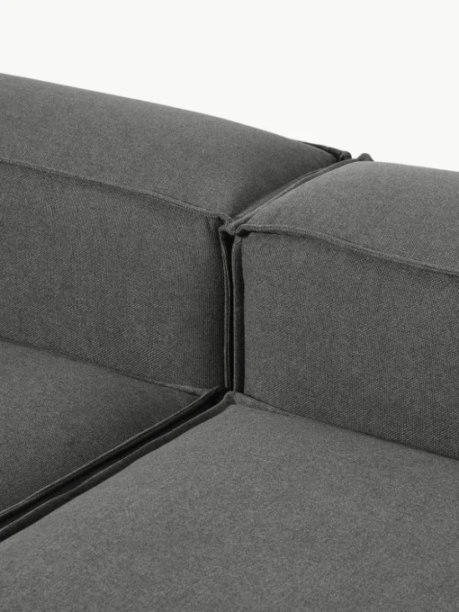 Modulares Sofa Lennon (4-Sitzer) mit Hocker (links/rechts)