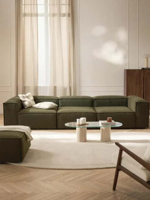 Modulares Sofa Lennon (4-Sitzer) aus Bouclé