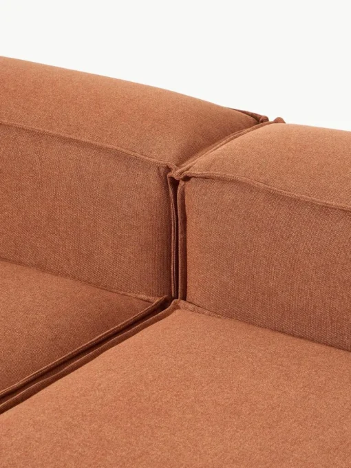 Modulares Sofa Lennon (4-Sitzer) mit Hocker (links/rechts)