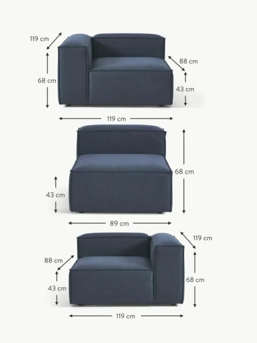 Modulares Sofa Lennon (4-Sitzer)