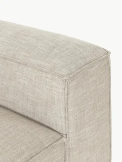 Modulares Sofa Lennon (4-Sitzer) aus Leinen-Mix