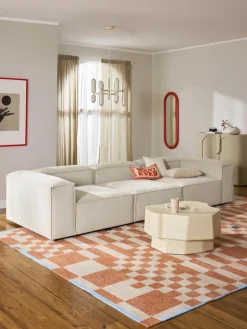 Modulares Sofa Lennon (4-Sitzer) aus Cord