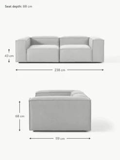 Modulares Sofa Lennon (3-Sitzer)