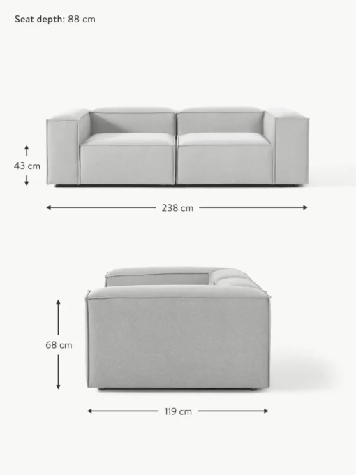 Modulares Sofa Lennon (3-Sitzer)