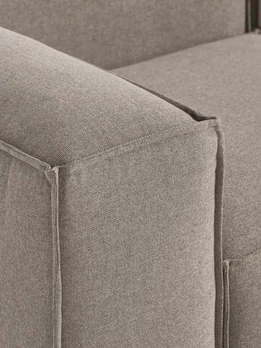 Modulares Sofa Lennon (4-Sitzer) mit Hocker (links/rechts)