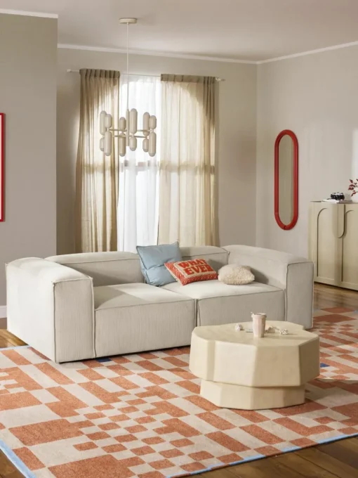 Modulares Sofa Lennon (3-Sitzer) aus Cord
